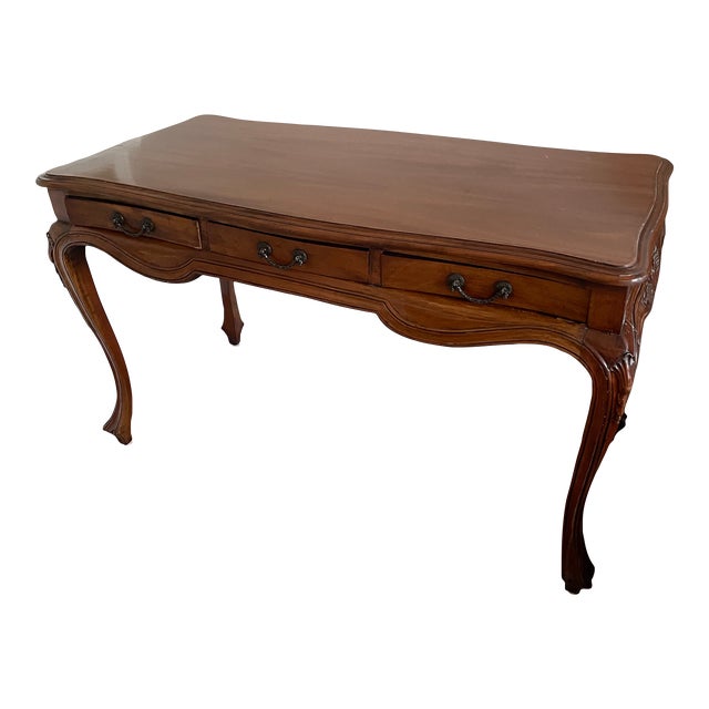 1990s Domain Home Walnut Desk For Sale