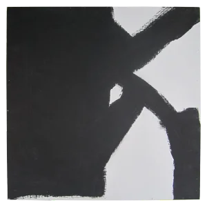 Abstract Black and White Artwork Painting