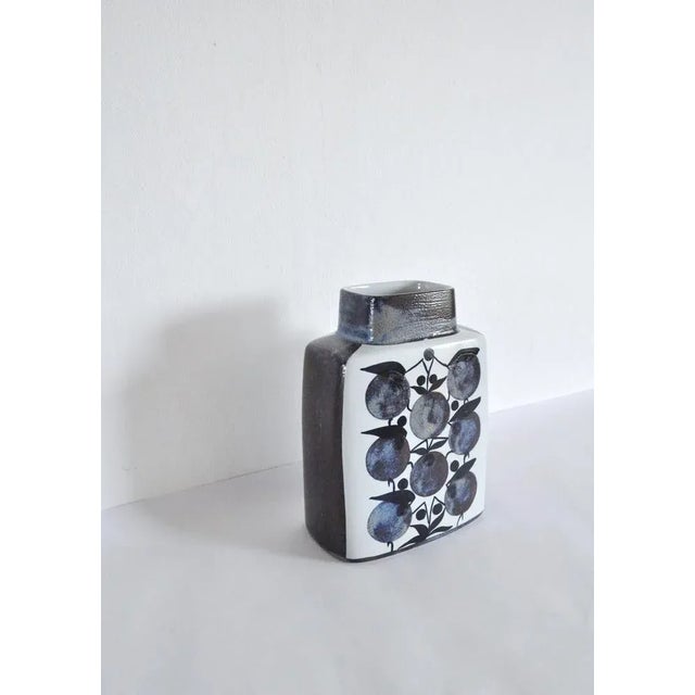 Royal Copenhagen Faience Baca Vase by Grethe Helland Hansen from Royal Copenhagen, 1960s For Sale - Image 4 of 9