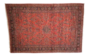 1930's Vintage Persian Kazvin Rug , 12' X 17'7"