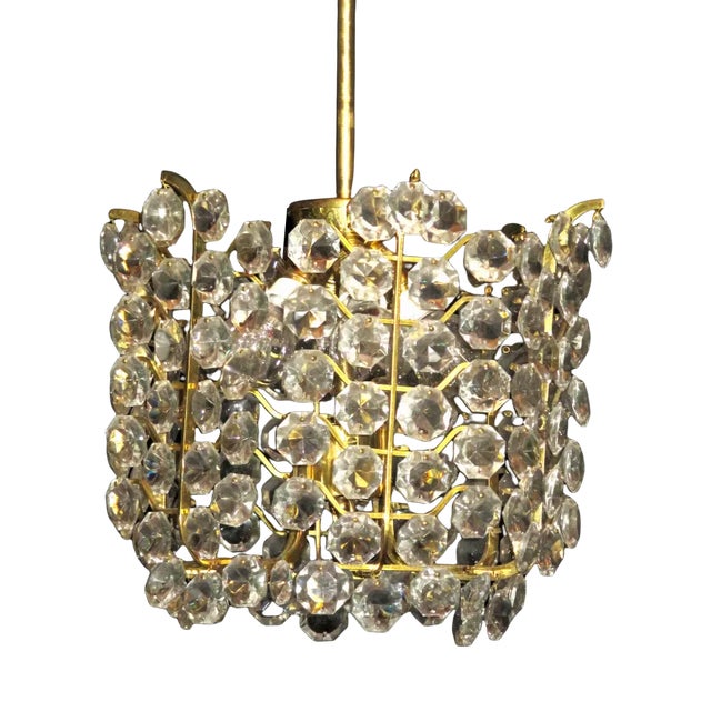 Crystal Pendant Lamp from J. & L. Lobmeyr For Sale