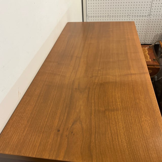 Mid Century Modern MCM Basic Witz Walnut Highboy Dresser For Sale - Image 4 of 7