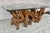 Vintage Sculptural Natural Burlwood Root Dining Table With Rectangular Glass Top For Sale - Image 10 of 18