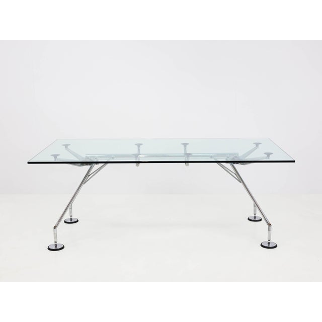 Nomos Dining Table by Norman Foster for Tecno, Italy, 1987 For Sale - Image 9 of 9