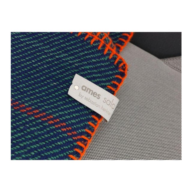 Blue Plaid in Manta by Sebastian Herkner For Sale - Image 9 of 18