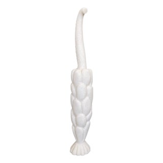 Hand Carved Marble Sculpture by Tom Von Kaenel For Sale