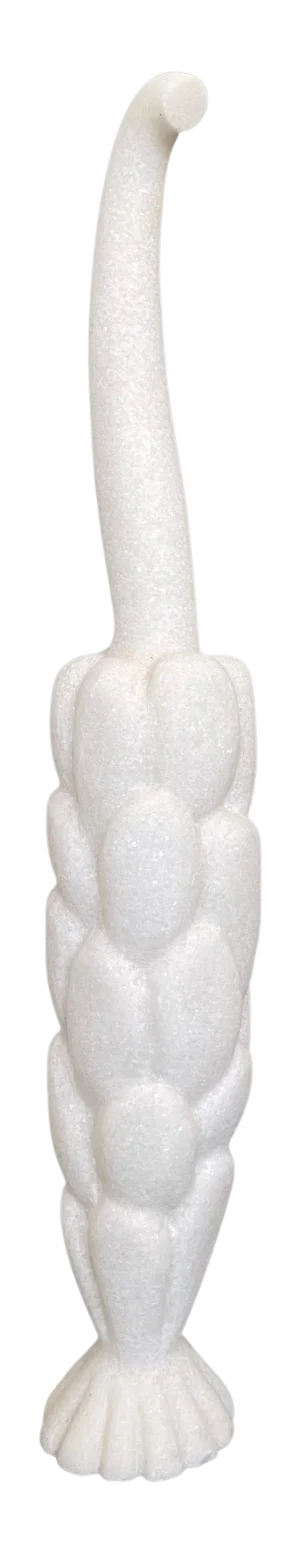 Hand Carved Marble Sculpture by Tom Von Kaenel