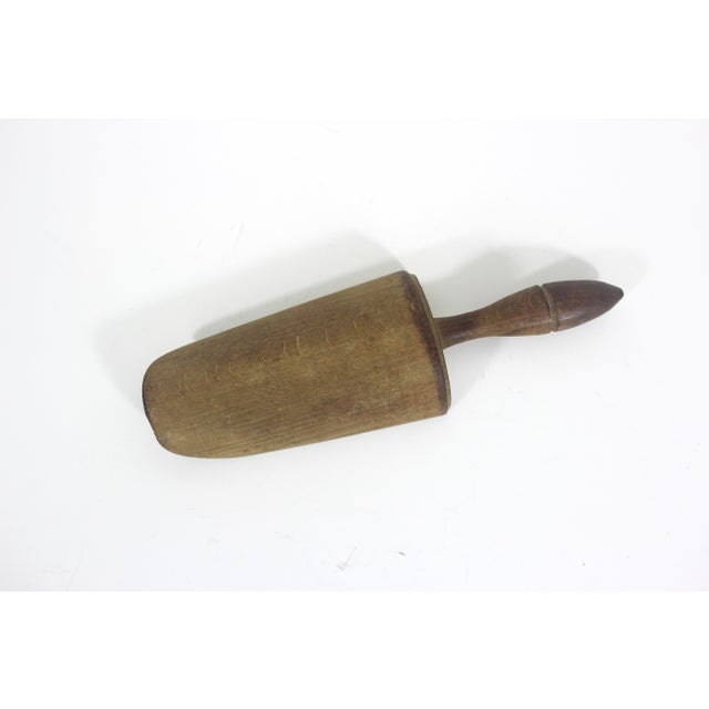 Early 20th Century Antique Wood Kitchen Scoop For Sale - Image 5 of 8