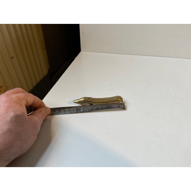 Noodle Dachshund Bottle Opener in Brass from Bosse, 1950s For Sale - Image 6 of 9