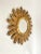 1940s French Gold Sunburst Mirror For Sale - Image 4 of 7