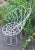 Metal Elkins Style Metal Loop Chair Garden For Sale - Image 7 of 12