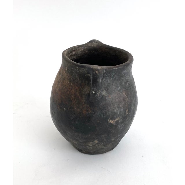 Ceramic Antique Turkish Yoghurt Pottery Jug For Sale - Image 7 of 10