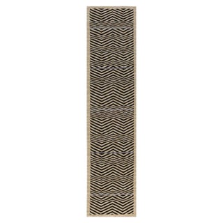 Modern Flat-Weave Wool Runner by Doris Leslie Blau For Sale