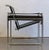 Modernist Leather Chair With Chrome Frame For Sale In Austin - Image 6 of 13