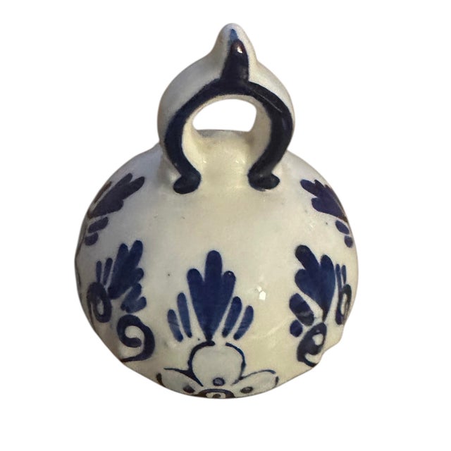 Cream Vintage Delfts Blauw by Holland Blue and White Teapot For Sale - Image 8 of 10