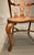 1990s Set of 6 Gothic Windsor Style Mahogany Dining Chairs With Leather Seats, 2 Armchairs & 4 Side Chairs For Sale - Image 12 of 15
