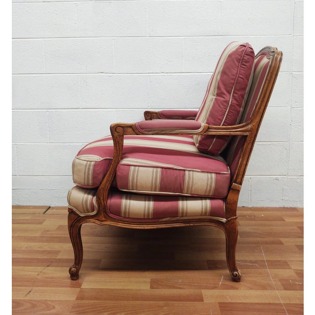 Shabby Chic Baker Furniture French Provincial Louis XV Chairs-a Pair For Sale - Image 3 of 10