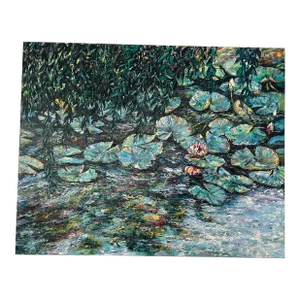 Water Lillies Oil Painting