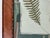 “Cabin Fern" Green Abstract Art in Antique Frame, Transitional Living Room Art by JTS For Sale In Minneapolis - Image 6 of 11