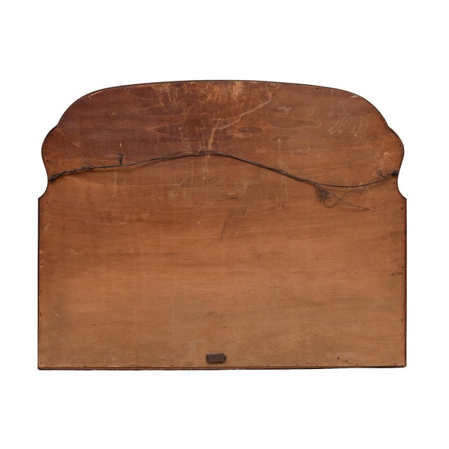Antique Dutch Soeze Burl Wood Mirror, 1900 For Sale - Image 6 of 8