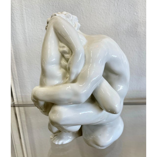 Mid 20th Century Dahl Jensen Couple Sculpture For Sale - Image 5 of 12