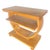 1930s Blond Geometric Art Deco Side & Coffee Table Attributed to Gilbert Rohde for Brown Saltman For Sale - Image 4 of 15