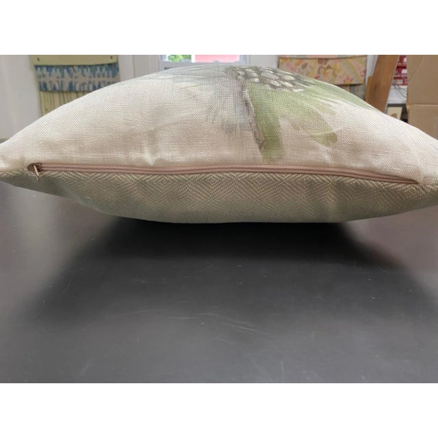 Kravet Idyllwild Spring Pillow With Pinecones For Sale - Image 4 of 6