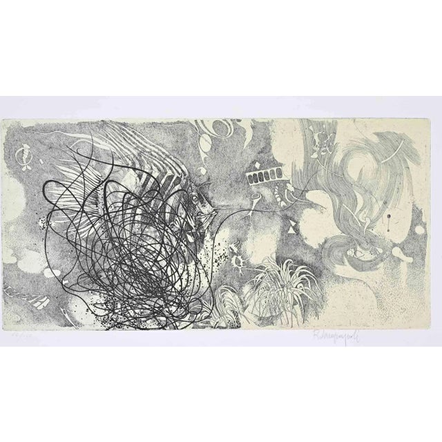 Etching and aquatint by Romano Campagnoli. Edition of 100. Hand signed and numbered in pencil. Excellent condition. This...