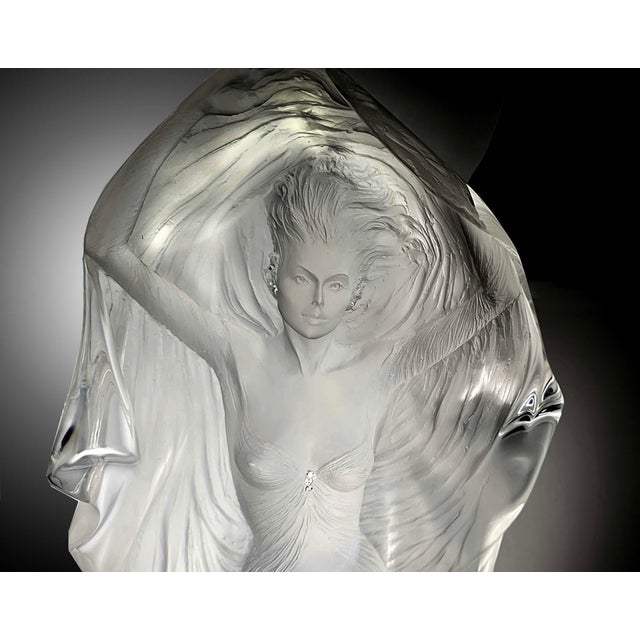 1980s Large 28" Sculpture "Evening Mist" by Ann Froman For Sale - Image 4 of 7