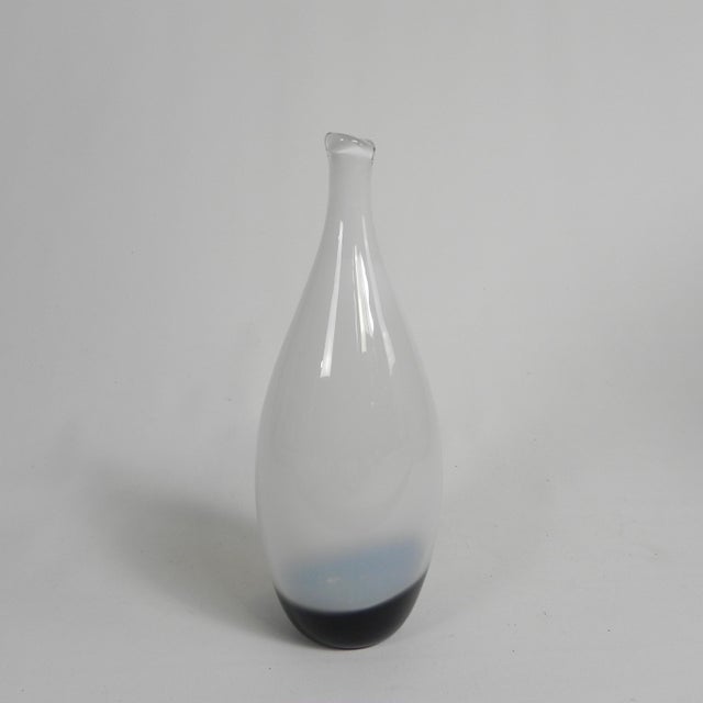 1960s Hand-Blown Thick-Walled Serica Bottle Vase by Floris Meydam for Leerdam, 1960s For Sale - Image 5 of 12