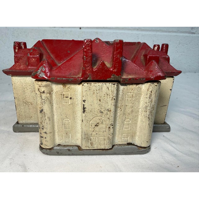 Metal Rare Antique 1930's Westwood Bronze Memorial College Building Still Coin Bank For Sale - Image 7 of 13
