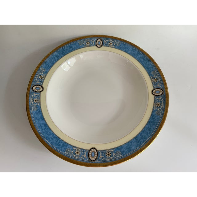 Vintage English Madeleine Soup Plate from Wedgwood, 1990s For Sale - Image 6 of 6