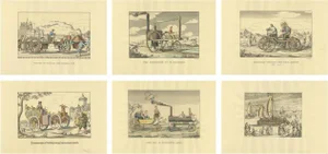 Vehicle Inventions and Designs, 1920, Paper, Set of 6