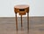 Wood French Louis XVI Walnut Side Table with Single Drawer and Fluted Legs For Sale - Image 7 of 12