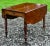 American Antique American Federal Acanthus Carved Drop Leaf Table For Sale - Image 3 of 9
