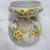 Ceramic French Trinket Box With Floral Design and Gold Leaf Highlights For Sale - Image 7 of 8