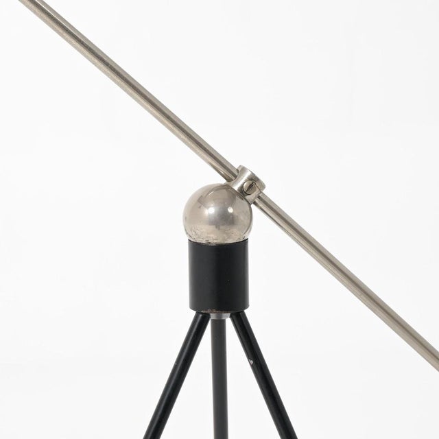 Metal Magneto Floor Lamp by H. Fillekes for Artiforte, 1960s For Sale - Image 7 of 18