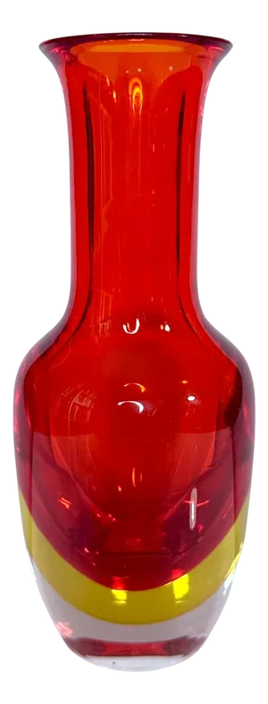 Murano Glass Vase by Flavio Poli for Seguso, 1950s
