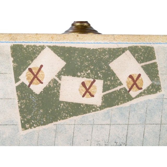 1980s Van Assche Modernist Table Lamp For Sale - Image 4 of 10