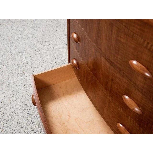 Wood Vintage Danish Chest of Drawers in Teak, 1960s For Sale - Image 7 of 10