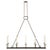Modern Elongated Round Bar Chandelier by Lowcountry Originals For Sale - Image 3 of 3