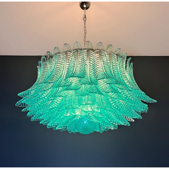 Large Felci Murano Glass Chandelier, 1990s For Sale - Image 9 of 18