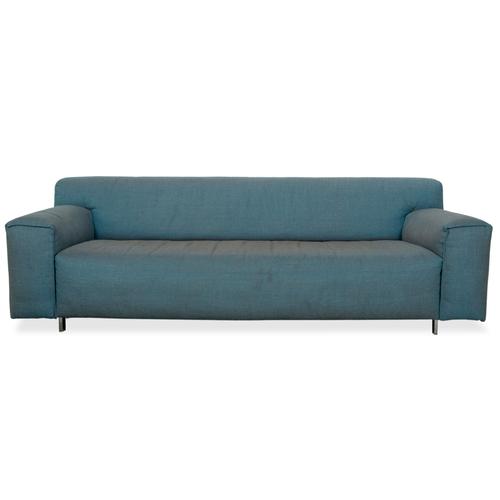 Grata 3-Seater Sofa in Petrol Blue Fabric from Rolf Benz For Sale - Image 13 of 13