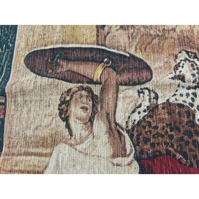 1980s Vintage America Tapestry, 1980 For Sale - Image 5 of 18