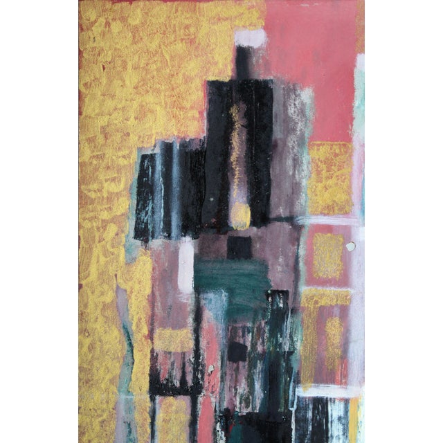 Uldis Krauze, Solo I, 2021, Oil on Cardboard For Sale - Image 6 of 7