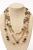 Metal Vintage Rare Chanel Gripoix Purple, Pink, Amber Glass, Faux Pearl & Chain Strand Long Necklace For Sale - Image 7 of 10