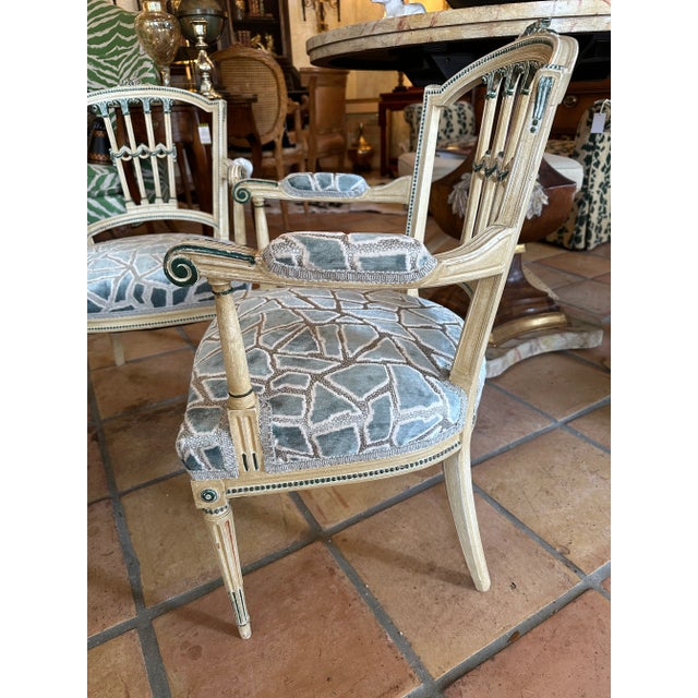1940’s Italian Children’s Arm Chairs/a Pair For Sale In Tampa - Image 6 of 12