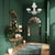 Mid-Century Opaline Filigrana Murano Chandelier For Sale - Image 4 of 18