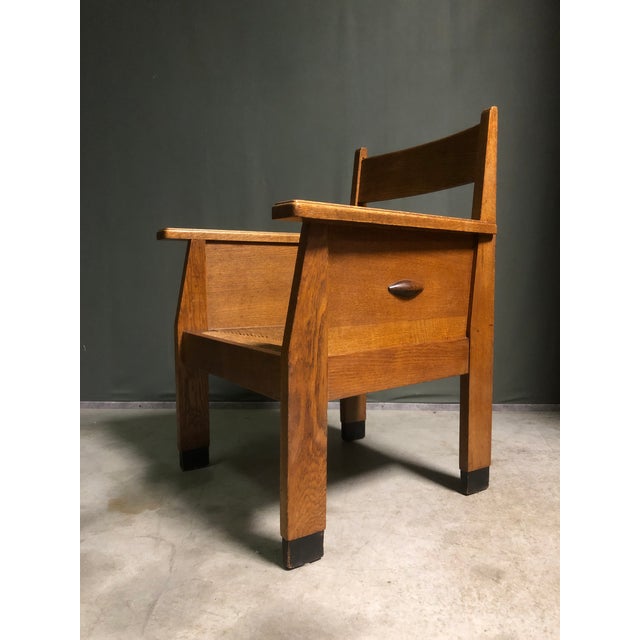 Hague School Armchair, 1920s For Sale - Image 10 of 10