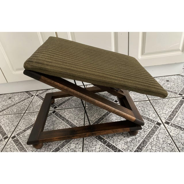 1940s Vintage Adjustable Ottoman, 1940s For Sale - Image 5 of 18
